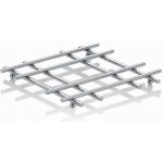 Kela Podložka pod nádobí CARO chromovaný kov 21x21cm – Zboží Dáma