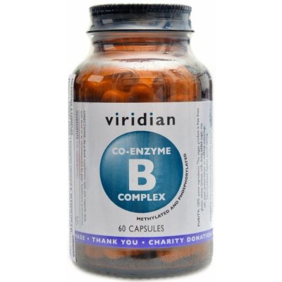 Viridian Nutrition Co-enzyme B Complex 60 kapslí
