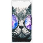 Pouzdro iSaprio Galaxy Cat Samsung Galaxy J3 2016 – Zboží Mobilmania