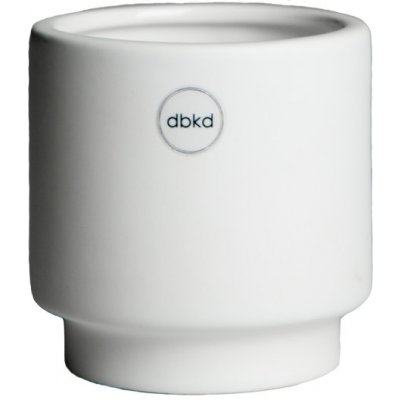 Květináč Solid Small White 10 cm DBKD – Hledejceny.cz