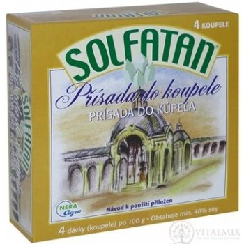 Solfatan přísada do koupelí 4 x 100 g