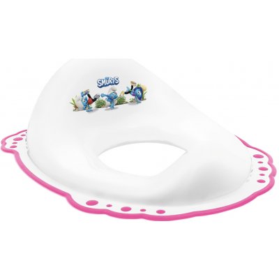 Maltex Redukce na WC protiskluzová Šmoulové Pink – Hledejceny.cz