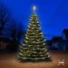 Vánoční osvětlení DecoLED Sada LED osvětlení pro stromy s výškou 6-8m, teplá bílá s bleskem