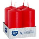 Bispol válec Červená 4 x 80 mm 4 ks – Zboží Dáma