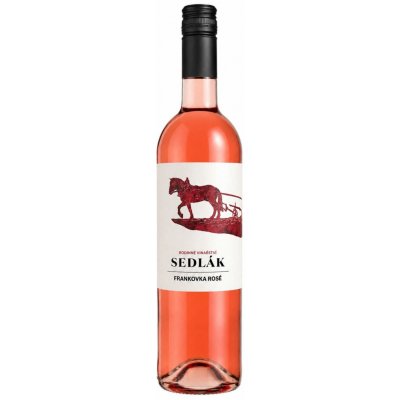 Sedlák Frankovka rosé zemské Polosuché růžové 2025 11,5% 0,75 l (holá láhev) – Hledejceny.cz
