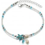 Amparo Miranda® Náramek na nohu B88 tyrkys – Zbozi.Blesk.cz