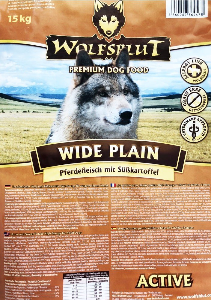 Wolfsblut Wide Plain Active 15 kg | Srovnanicen.cz