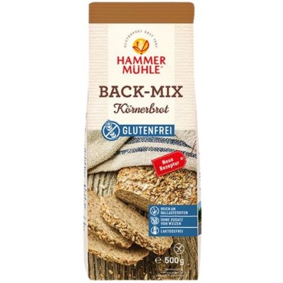 Hammermühle Bezlepková směs na pečení Semínkového chleba 0,5 kg – Zboží Dáma