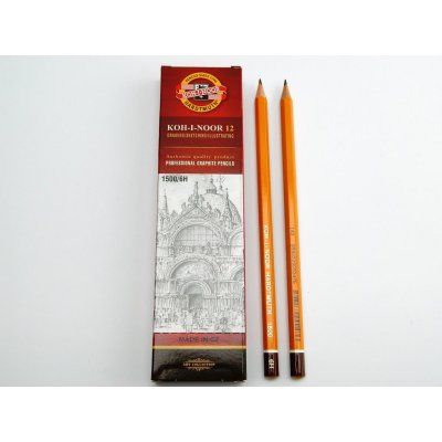 Koh-i-Noor grafitová tužka 1500 6H – Zboží Živě