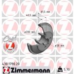 Brzdový buben ZIMMERMANN 430.1790.20
