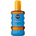 Nivea Sun Protect & Bronze olej na opalování spray podporující zhnědnutí SPF20 200 ml – Hledejceny.cz