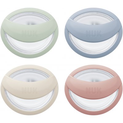 Nuk silikon šidítko MommyFeel 2 ks modrá/šedá – Sleviste.cz