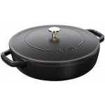 Staub Chistera kastrol s poklicí 24 cm 2,4 l černý – Zbozi.Blesk.cz