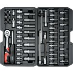 YATO Sada nářadí gola 1/4" 56 kusů YT-14501 – Zboží Dáma