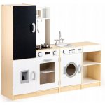 ECOTOYS Dětská kuchyňka Dřevěné kuchyňky PLK547 – Zboží Dáma