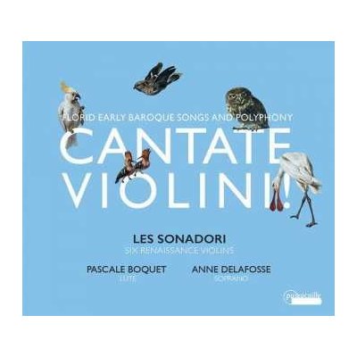 Les Sonadori - Cantate Violini! - Florid Early Baroque Songs And Polyphony CD – Hledejceny.cz