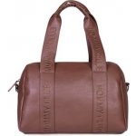 Childhome taška Mommy Club Signature Vegan Leather Dark Brown – Sleviste.cz