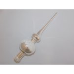 Ornex Vánoční ozdoba skleněná špice stříbrná 28 cm – Hledejceny.cz