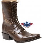 Stars & Stripes Boty westernové Rosie Stars & Stripes dámské hnědé – Zboží Mobilmania