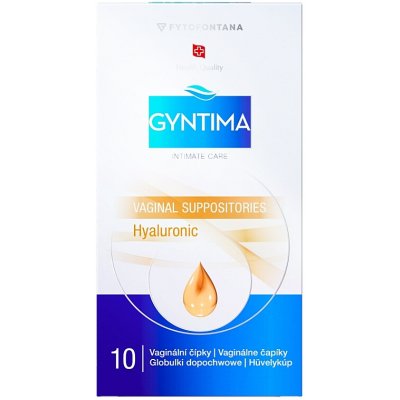 HERB PHARMA Fytofontana GYNTIMA Probiotica Forte vag.čípky 10 ks – Zboží Dáma