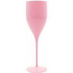 Gold Plast Plastová nerozbitná růžová sklenice na šampaňské a prosecco VERONA 180 ml – Hledejceny.cz