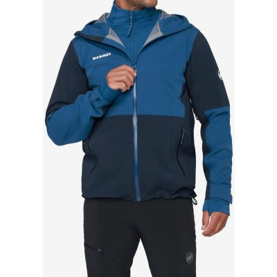 Mammut Linard Guide HS Hooded Jacket Men Marine/Tschiel – Hledejceny.cz