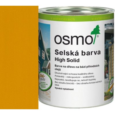 Osmo 2203 Selská barva 0,125 l Smrkově žlutá – Hledejceny.cz
