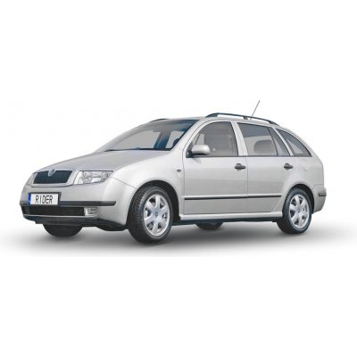 Rider Ochranné boční lišty na dveře, Škoda Fabia I, 1999-2007 – Zboží Mobilmania