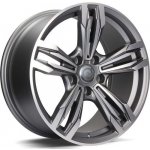 Carbonado Dynamite 8x17 5x120 ET30 matt anthracite front polished – Hledejceny.cz