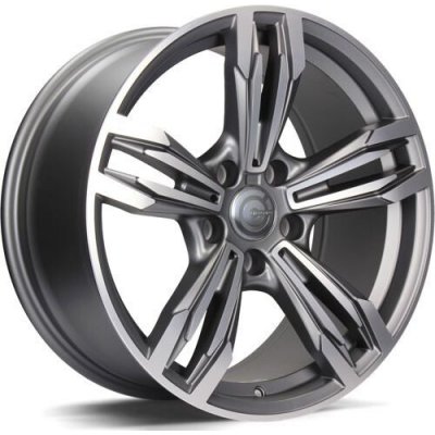Carbonado Dynamite 8x17 5x120 ET30 matt anthracite front polished – Hledejceny.cz