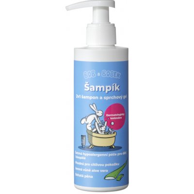Bob a Bobek Šampík šampon a sprchový gel 2v1 200 ml – Zboží Dáma