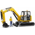 Bruder 2466 Pásový minibagr CATERPILLAR s figurkou – Zbozi.Blesk.cz