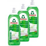 Frosch Balzám pro mytí nádobí Citrón 3 x 750 ml – HobbyKompas.cz