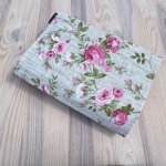 Obal na knihu Růže na režné M1643 – Zboží Dáma