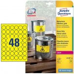 Avery Zweckform L6128-20 Odolné etikety 30 mm 960 ks žlutá – Sleviste.cz