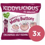 KIDDYLICIOUS Knoflíčky ovocno-zeleninové Malina s řepou 5 x 6 g – Zboží Dáma