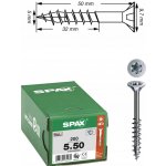Šrouby do dřeva Spax 5 x 50 mm, 200 ks – Hledejceny.cz