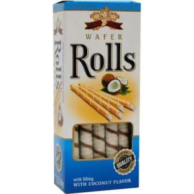 Cookiesland wafer rolls coconut 160 g – Zboží Dáma