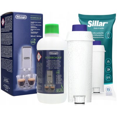 Sillar Delonghi + Odvápňovač Delonghi DLSC500 500ml – Hledejceny.cz