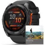 Garmin Fenix 8 AMOLED 51mm Sapphire Carbon Gray Titanium/Black 010-02905-21 – Zboží Živě