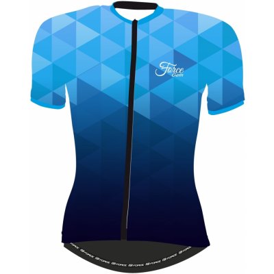 Force Gem krátký rukáv modrá dámský – Zboží Mobilmania