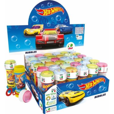 Dulcop Soap Bubbles Hot Wheels 60ml 36ks