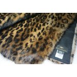 Kreibich Kožešinová deka bizam potisk leopard 200 x 140 cm – Zboží Mobilmania