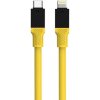 usb kabel Tactical 57983117396 USB-C/Lightning, 1m, žlutý