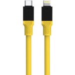 Tactical 57983117396 USB-C/Lightning, 1m, žlutý – Zbozi.Blesk.cz