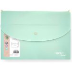 Spoko ReLeaf obálka se zipem A4 zelená – Zboží Mobilmania