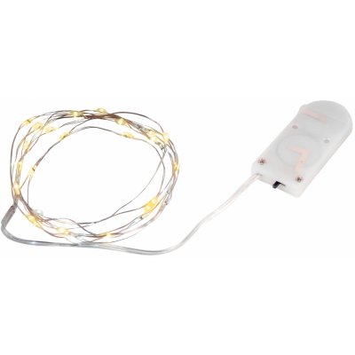 Aga Řetěz na baterie 30 LED Teplá bílá – Zboží Mobilmania