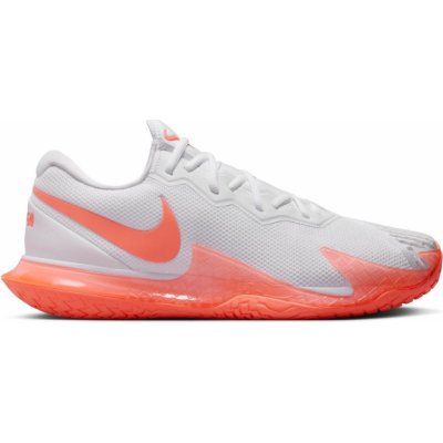 Nike Zoom Vapor Cage 4 Rafa - white/bright mango/white – Zboží Mobilmania