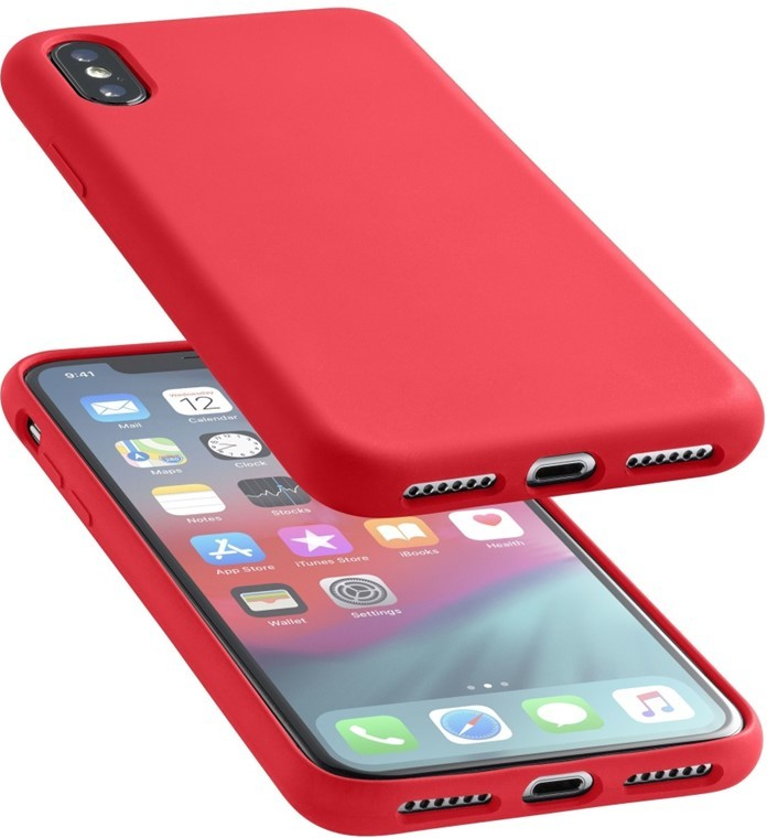 Pouzdro CellularLine SENSATION Apple iPhone XS Max červené