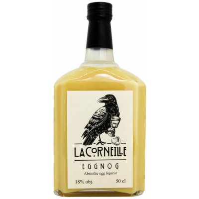 La Corneille Eggnog 18% 0,5 l (holá láhev)